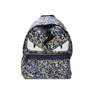 FENDI Bag Bugs Eye Monster Backpack multicolored leather